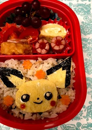 年少さんのポケモン弁当★ピチュー-レシピのメイン写真