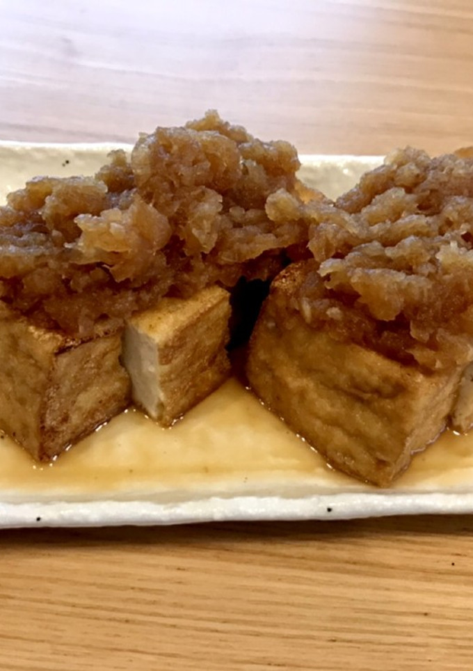 厚揚げの大根おろし乗せ-レシピのメイン写真