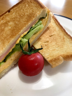 マヨ卵♪ホットサンド-レシピのメイン写真