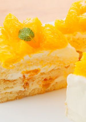 オレンジのショートケーキ-レシピのメイン写真