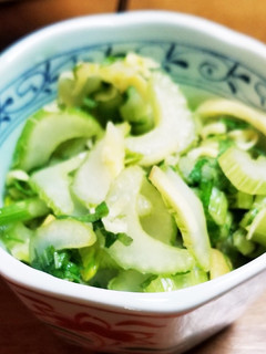 さっぱりセロリの浅漬け-レシピのメイン写真