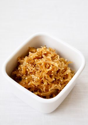 ご飯と♪我が家の定番【新生姜のきんぴら】-レシピのメイン写真