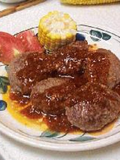 パパさん今夜は任せたぜ!ハンバーグ!!-レシピのメイン写真