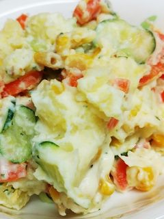 うちのポテサラ-レシピのメイン写真