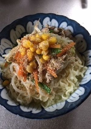 夏野菜集合の簡単冷麺-レシピのメイン写真