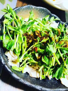 豚肉と豆苗のサッパリサラダ-レシピのメイン写真