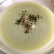 冷たいもち麦のプチプチスープリゾット