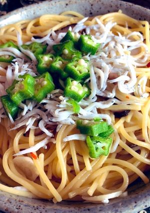 レンチン♪白だしで和風ペペロンチーノ-レシピのメイン写真