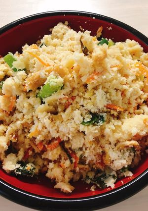 白だしで簡単♪しっとりおからの煮物-レシピのメイン写真