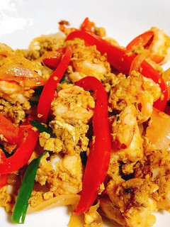本格タイ料理✦海老のカレー炒め✦-レシピのメイン写真