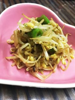 もやしとインゲンの焼肉のたれ炒め-レシピのメイン写真