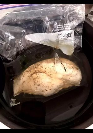 ジップロックでサラダチキン-レシピのメイン写真