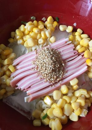 ハムチーズ冷やし和え麺-レシピのメイン写真
