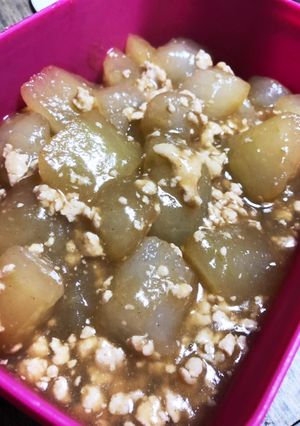 冬瓜とひき肉のとろっと煮-レシピのメイン写真