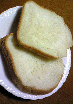 バター不使用もっちり食パン（ＨＢ使用）-レシピのメイン写真