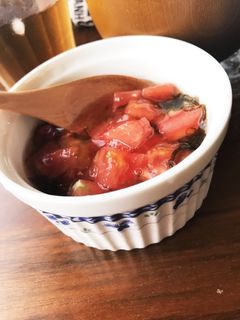 夏バテにもツワリにも。超簡単もずくトマト-レシピのメイン写真