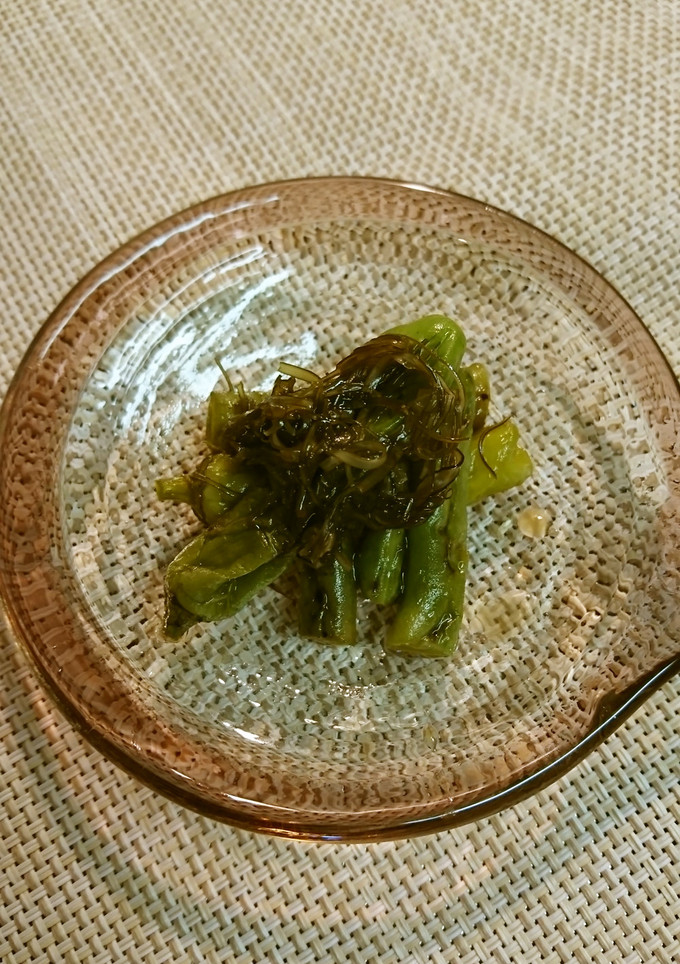 いんげんとしし唐焼き煮びたしねば昆布和え-レシピのメイン写真