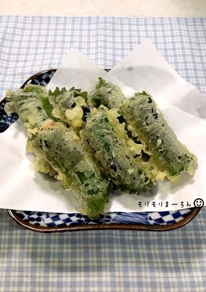 竹輪の大葉巻き天ぷら-レシピのメイン写真