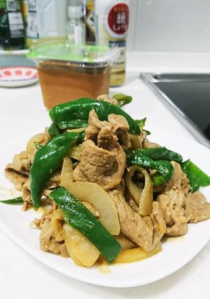 夏バテ解消！簡単☆豚肉ピーマンの味噌炒め-レシピのメイン写真