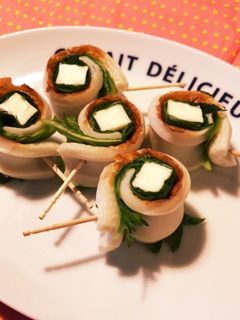 チーズちくわのくるくる-レシピのメイン写真