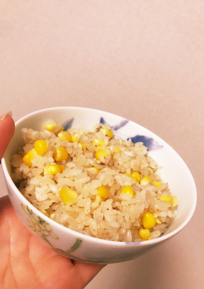 茅乃舎だしでつくる炊き込みとうもろこし飯-レシピのメイン写真