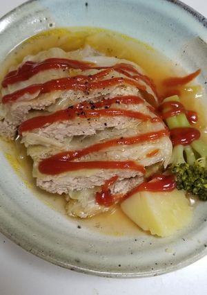 手抜き♪ロールしないキャベツ♪-レシピのメイン写真