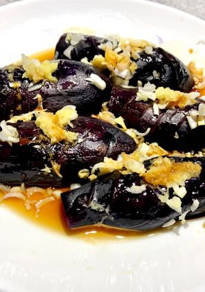 レンジで出来るナスの生姜焼き-レシピのメイン写真