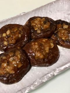 時短&簡単☆椎茸のねぎ塩バタぽん焼き-レシピのメイン写真