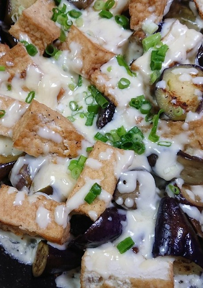 厚揚げとなすのチーズ焼き-レシピのメイン写真