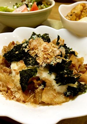 甘辛豚ばらのとろろかけ♪-レシピのメイン写真