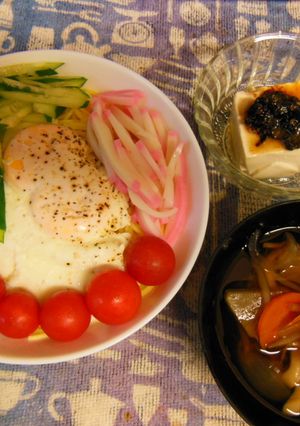 目玉焼き's　冷やし中華-レシピのメイン写真