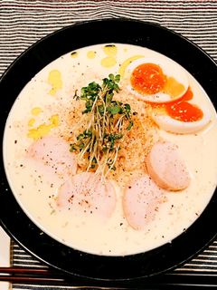 冷たいコーンポタージュ塩らーめん-レシピのメイン写真