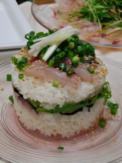 セルクルでいさきの押し寿司-レシピのメイン写真