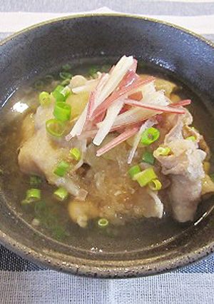 みょうがのみぞれ煮-レシピのメイン写真
