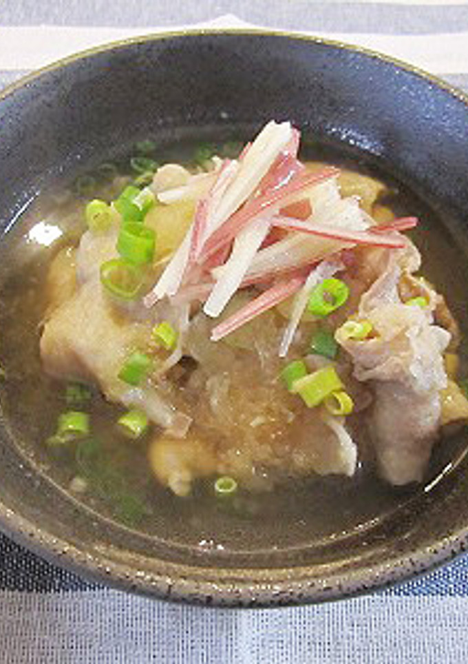 みょうがのみぞれ煮-レシピのメイン写真