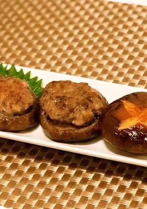 材料2つで◎ しいたけの肉詰め-レシピのメイン写真