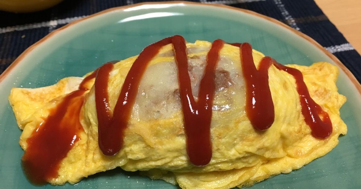 合いびき肉とじゃがいもの甘辛オムレツ by ＊shinku＊ 【クックパッド