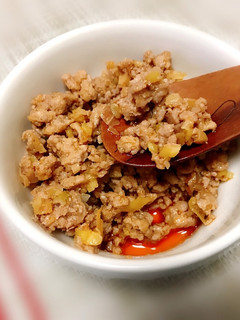 簡単便利♪生姜とひき肉の食べるラー油-レシピのメイン写真