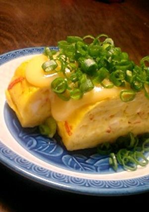 かに玉？卵焼き！？酢味噌でいかが？-レシピのメイン写真
