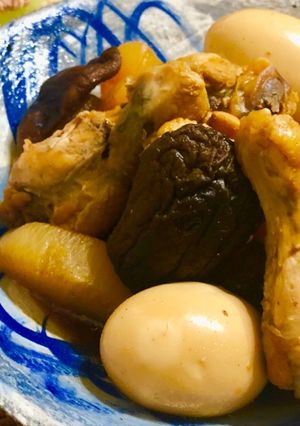 【酒の肴にも】ふっくら手羽元の煮物-レシピのメイン写真