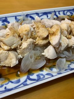 ささ身と玉ねぎあっさりポン酢-レシピのメイン写真