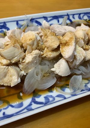 ささ身と玉ねぎあっさりポン酢-レシピのメイン写真