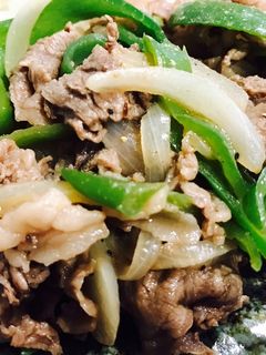 牛肉とピーマンのニンニク醤油炒め-レシピのメイン写真