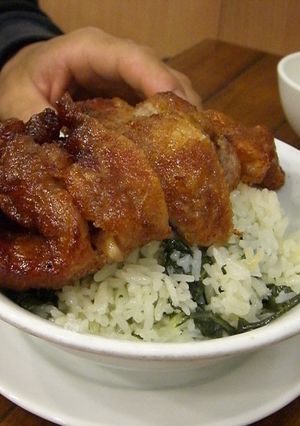 ジュワ～サックサク鶏のから揚げ丼-レシピのメイン写真
