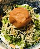 あおさベースのちりめんふりかけごはん