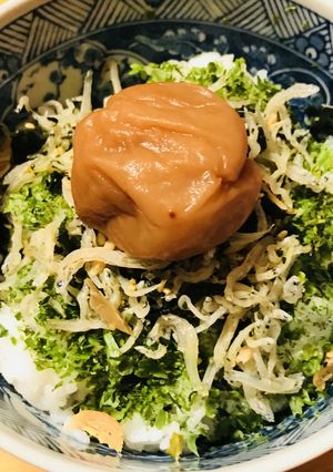 あおさベースのちりめんふりかけごはん-レシピのメイン写真