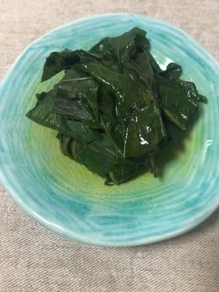 これは美味しい!空芯菜のおひたし-レシピのメイン写真