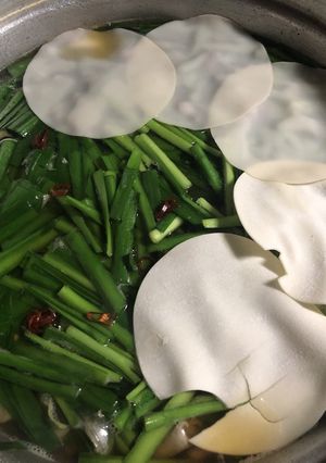 野菜たっぷりもつ鍋-レシピのメイン写真