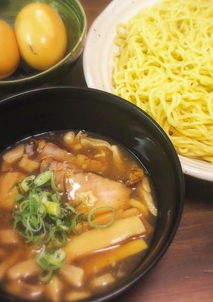 焼豚漬けダレで自家製魚介豚骨スープつけ麺-レシピのメイン写真