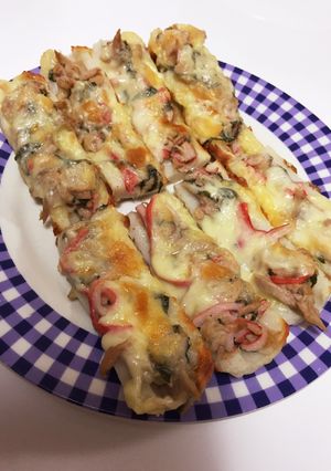 おうち居酒屋ツナマヨちくわにONチーズ-レシピのメイン写真